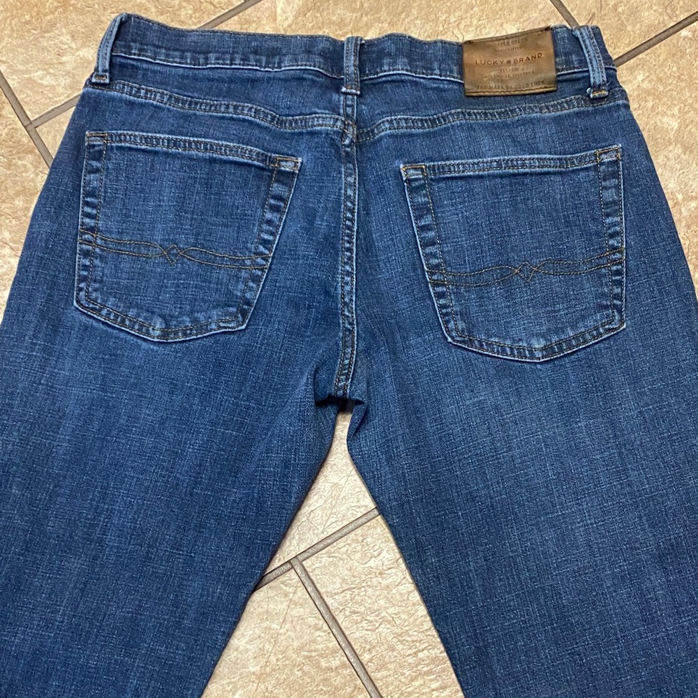 Lucky Brand Men's Classic Blue 221 Straight Jeans 32/30 - Picture 3 of 16